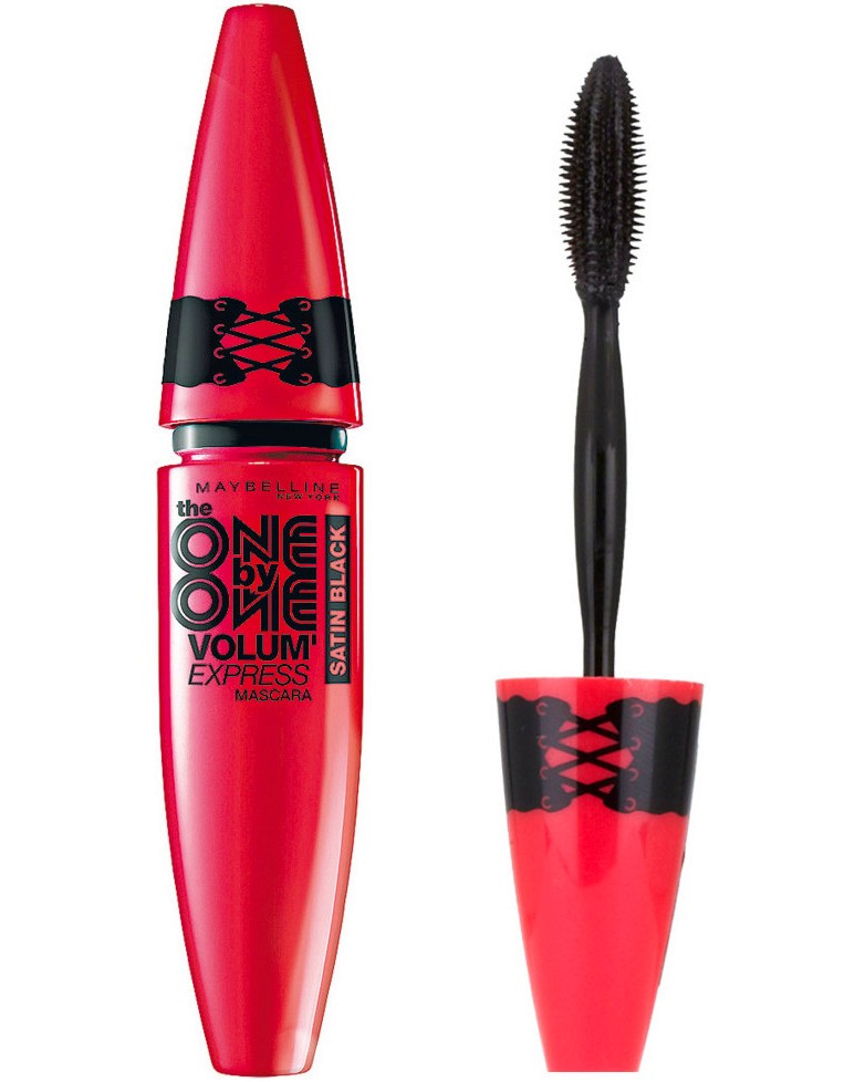 Maybelline Volume Express One by One Satin Black -         - 