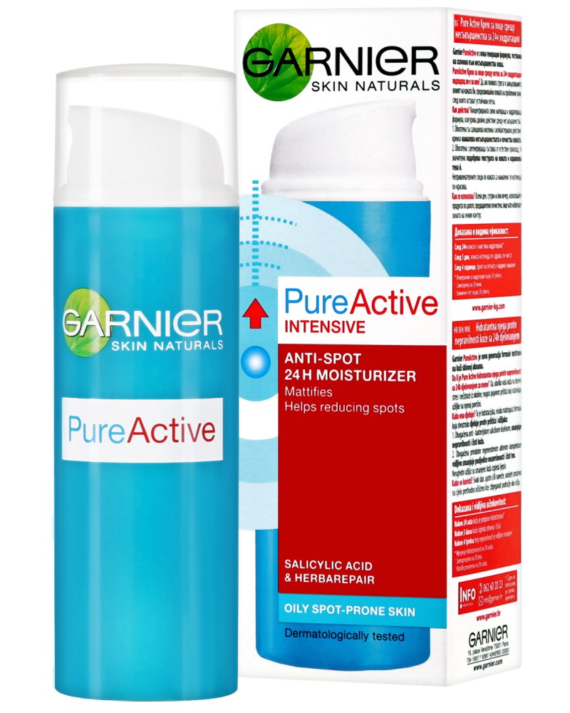Garnier Pure Active Anti-Spot 24h Moisturizer -        24   - 