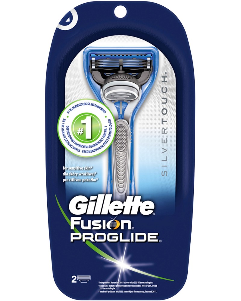     - Fusion ProGlide Silvertouch -      "Gillette Fusion" - 