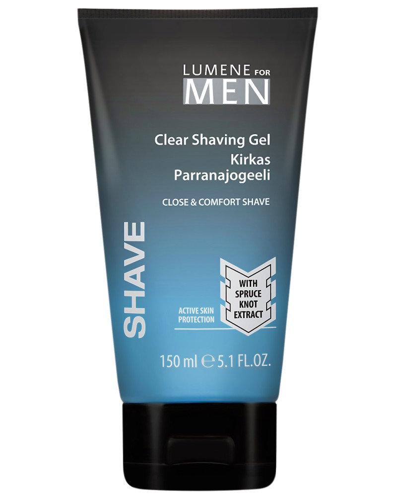 Lumene For Men Clear Shaving Gel -      "For Men" - 
