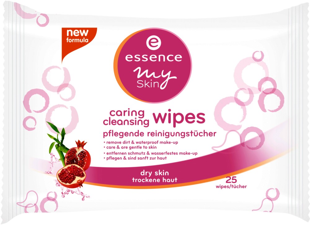 Essence My Skin Caring Cleansing Wipes -          -  