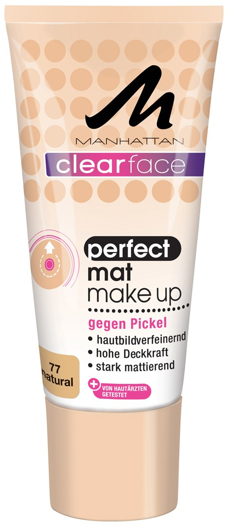 Manhattan Clearface Perfect Mat Make Up Kaufen store.bg - Фон дьо тен - Manhattan Clearface Perfect Mat