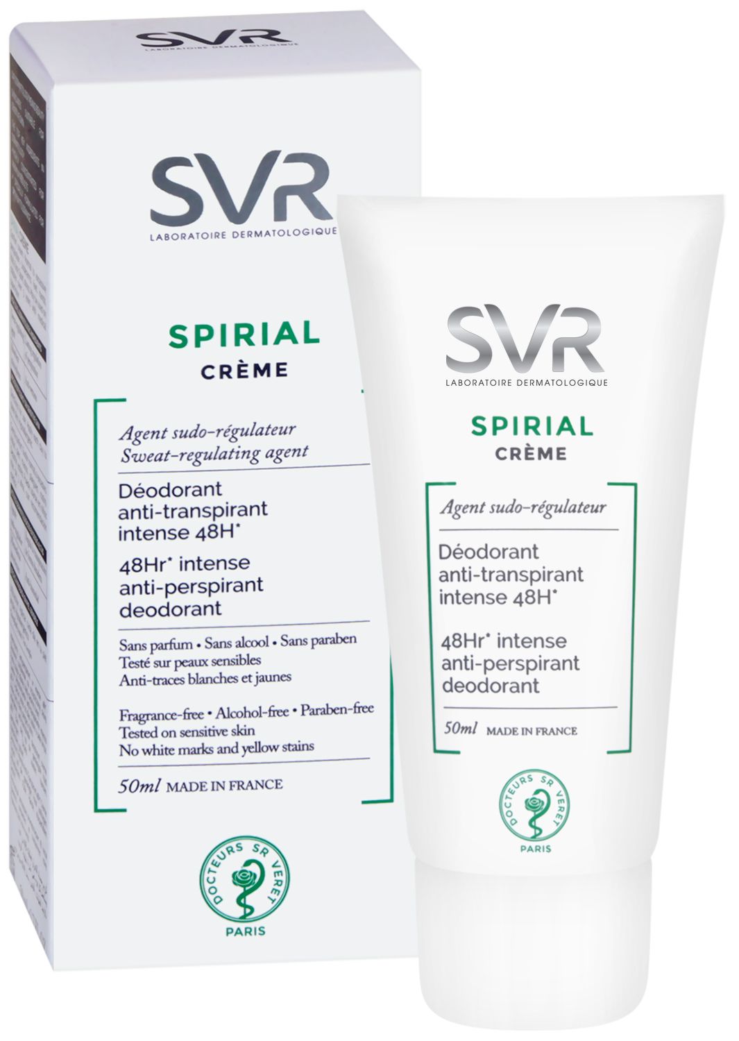 Крем против изпотяване SVR Spirial store.bg