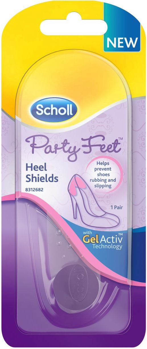 scholl heel shields