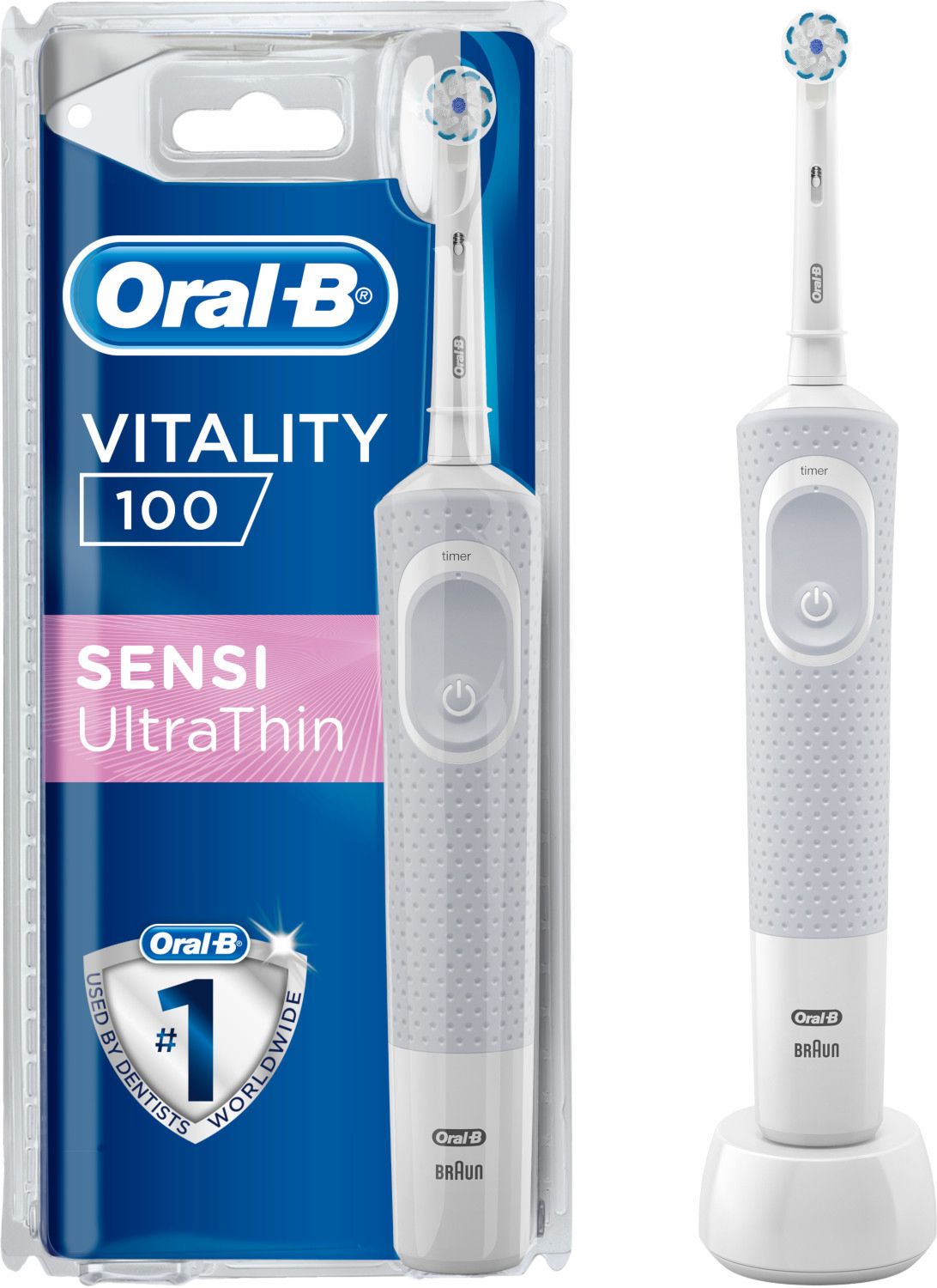 oral b vitality 100 how to use