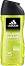 Adidas Men Pure Game Shower Gel -    3  1   Pure Game - 