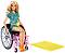 Барби в инвалидна количка - Кукла и аксесоари от серията "Fashionistas" - 