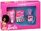 Подаръчен комплект за момиче Barbie - Парфюм, балсам за устни и карти за игра Barbie - 