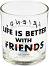 �������� ���� Paladone Life is Better with Friends - 300 ml, �� ���� �������� - 