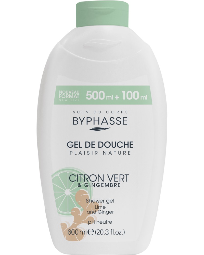 Byphasse Lime & Ginger Shower Gel -       -  