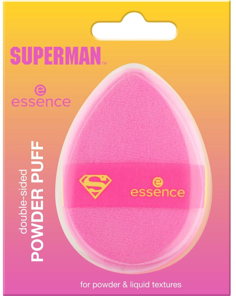 Essence Superman Double-Sided Powder Puff -     Superman - 