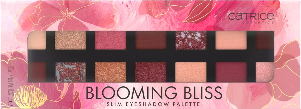 Catrice Blooming Bliss Slim Eyeshadow Palette -   14     - 