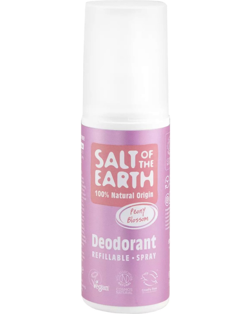 Salt Of The Earth Peony Blossom Natural Deodorant -        - 