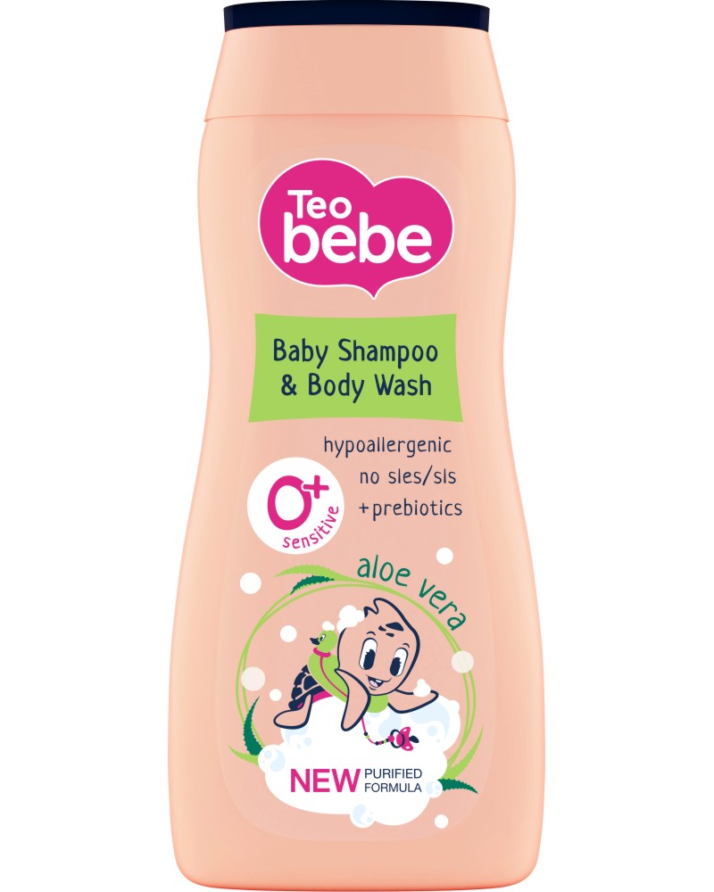 Teo Bebe Aloe Vera Shampoo & Body Wash -          - 