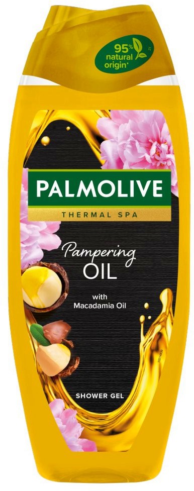 Palmolive Thermal Spa Pampering Oil Shower Gel Palmolive Thermal Spa Pampering Oil Shower Gel - Душ гел с масло от макадамия от серията Thermal Spa - душ гел