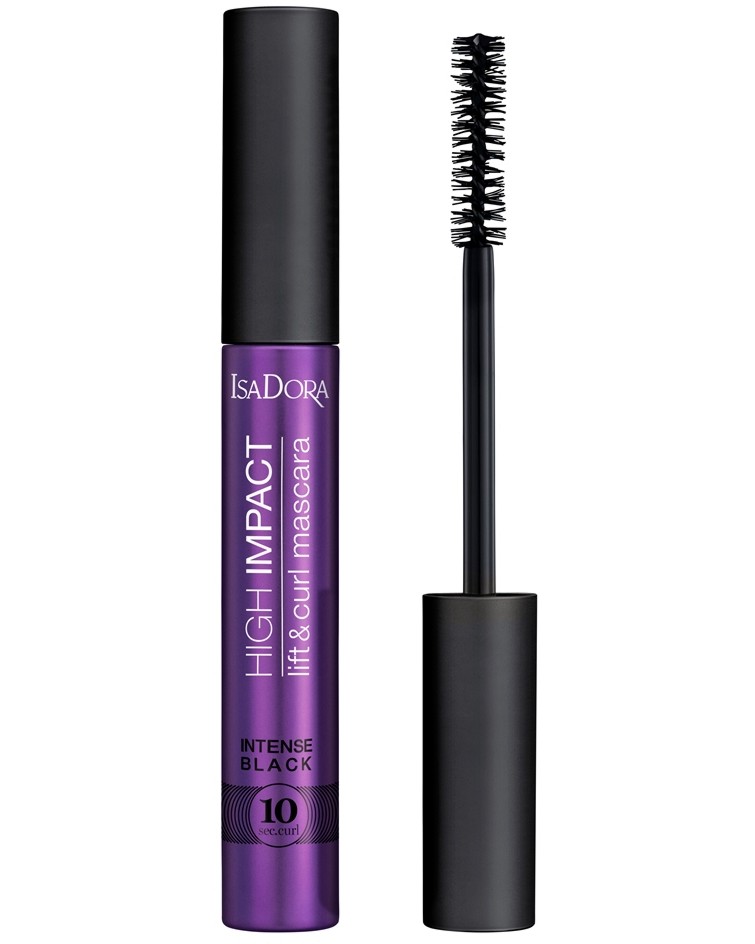 IsaDora High Impact Lift & Curl Mascara Intense Black -        - 