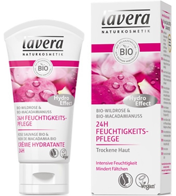 Lavera Wild Rose Creme Hydratante 24h -                  "Lavera Wild Rose" - 