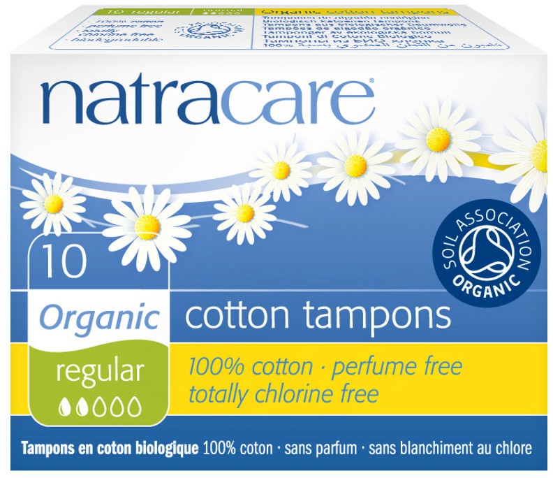 Natracare Cotton Tampons Regular -           10 ÷ 20  - 