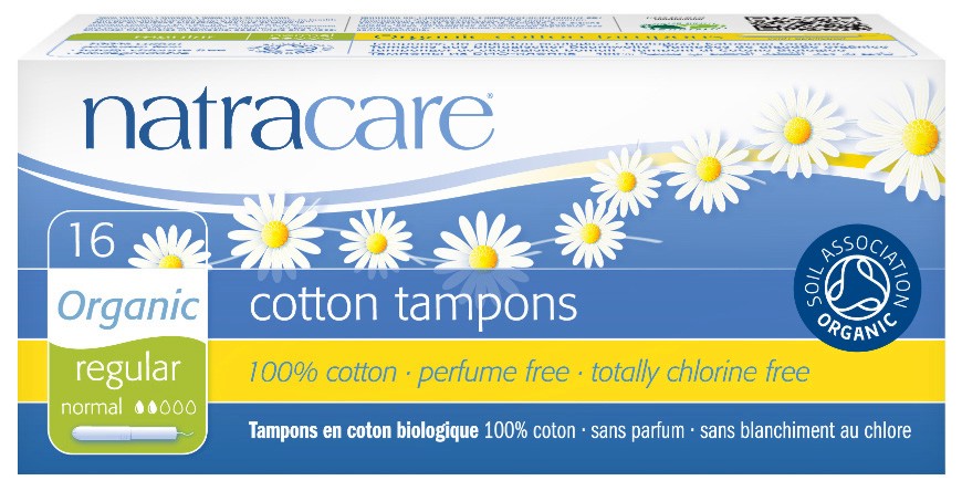 Natracare Cotton Tampons Regular -        - 16  - 
