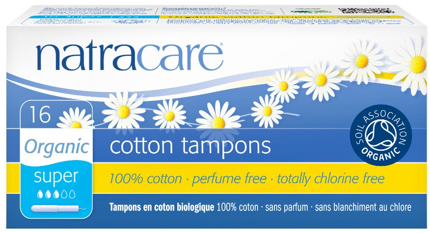 Natracare Cotton Tampons Super -        - 16  - 