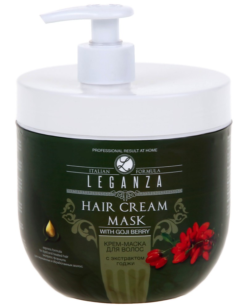 Leganza Hair Cream Mask With Goji Berry - -           - 