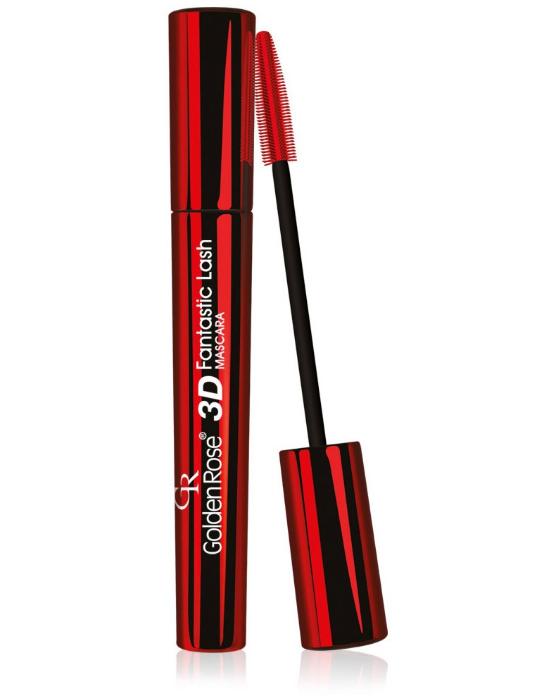 Golden Rose 3D Fantastic Lash Mascara Golden Rose 3D Fantastic Lash Mascara - Спирала за обем и удължаване на миглите - спирала