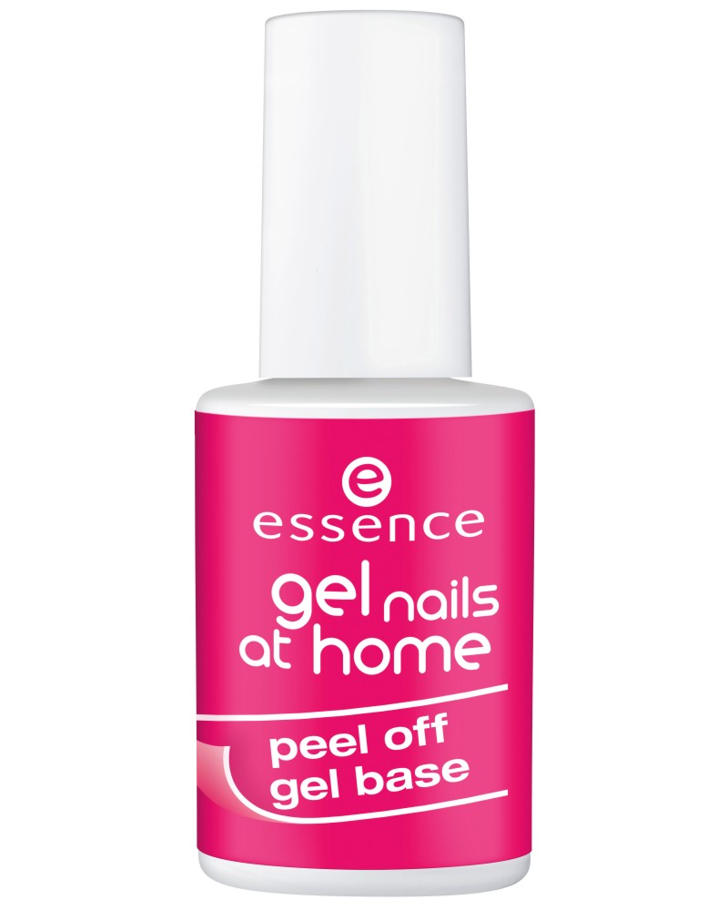 Essence Gel Nails at Home Peel Off Gel Base -         "Gel Nails at Home" - 