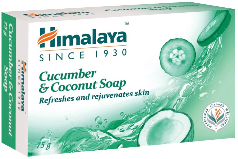 Himalaya Cucumber Refreshing Soap Himalaya Cucumber Refreshing Soap - Освежаващ сапун с краставица - сапун