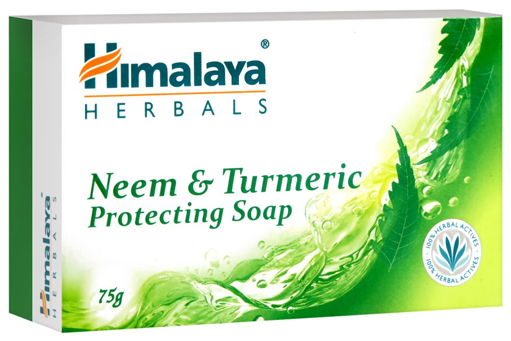 Himalaya Neem & Turmeric Protecting Soap - Защитен сапун с нийм и куркума - сапун