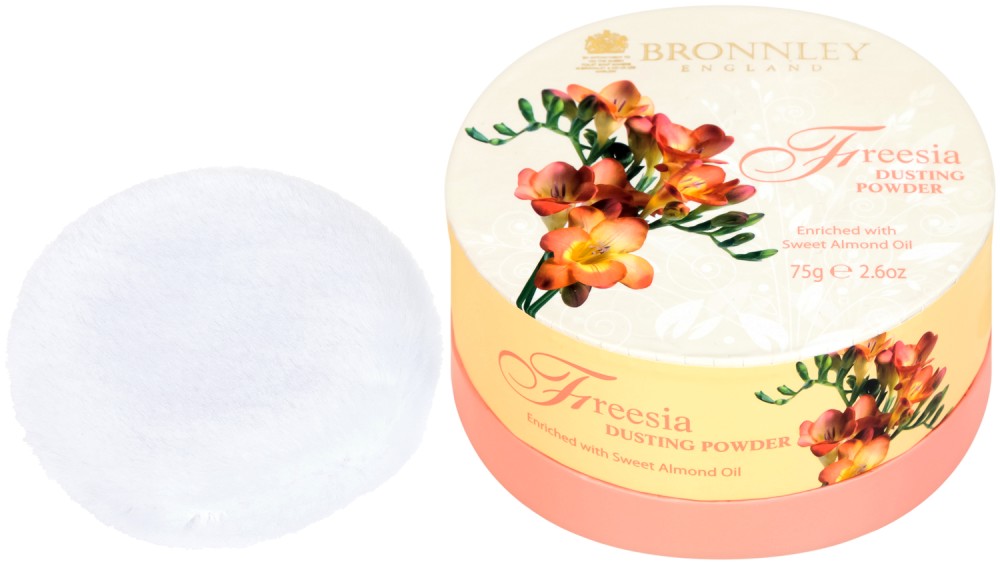 Bronnley Freesia Dusting Powder -          "Freesia" - 