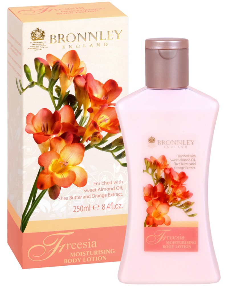 Bronnley Freesia Moisturising Body Lotion -       "Freesia" - 