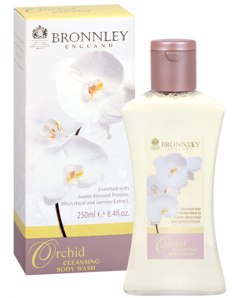Bronnley Orchid Cleansing Body Wash -     "Orchid" -  