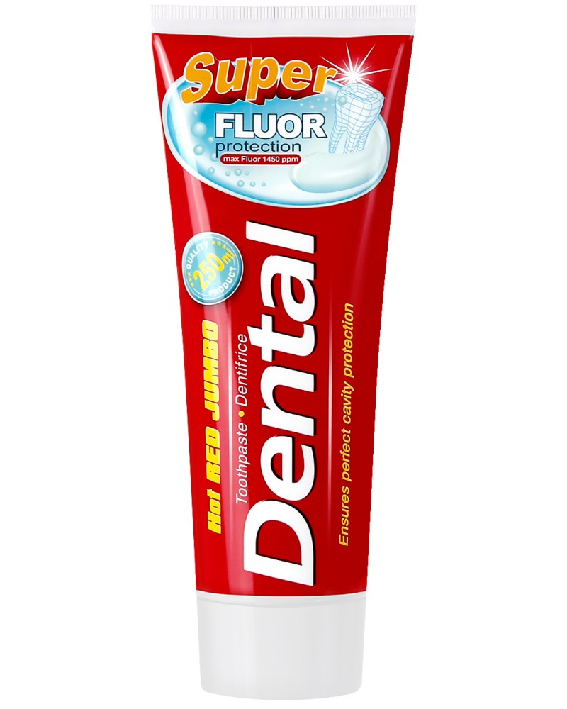 Dental Super Fluor Protection - Паста за зъби за защита от кариес - паста за зъби