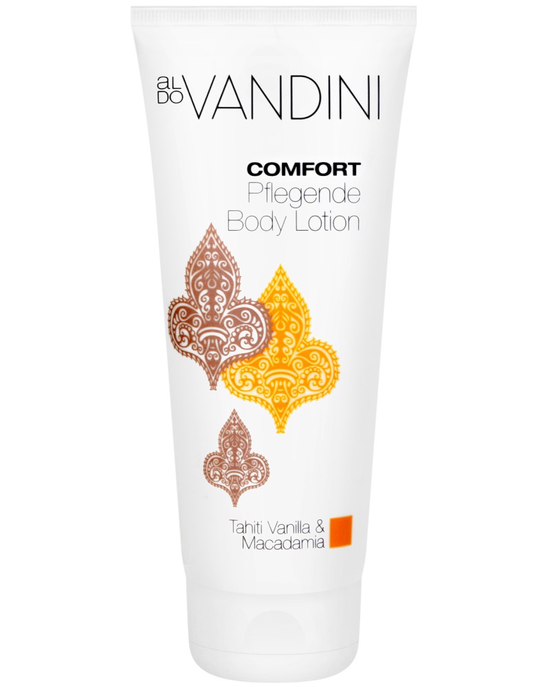 Aldo Vandini Comfort Body Lotion Tahiti Vanilla & Macadamia -          "Comfort" - 