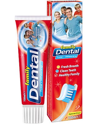 Dental Family Total + Whitening -         -   