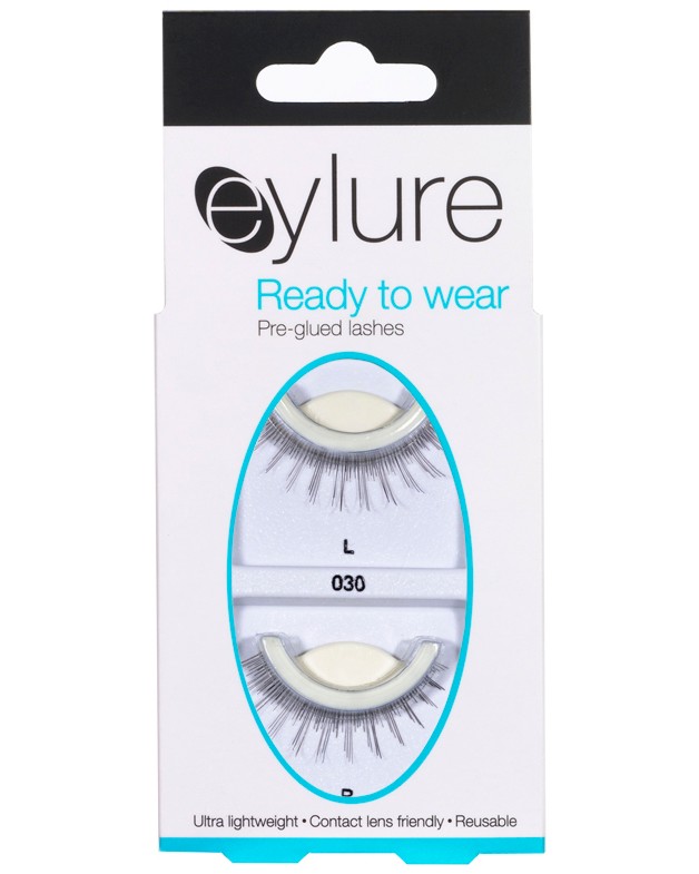      -   "Eylure Ready to Wear Pre-Glued" - 