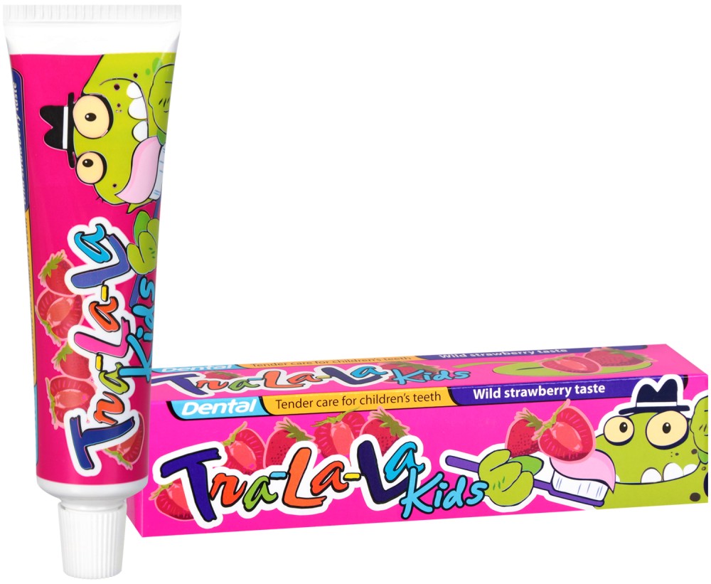 Dental Tra-La-La Kids Wild Strawberry -          -   