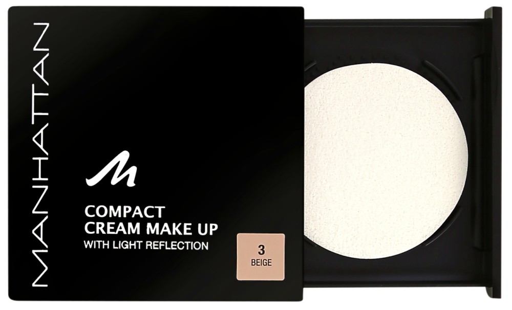 Manhattan Compact Cream Make Up -  -   - 