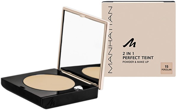 Manhattan 2 in 1 Perfect Teint Powder & Make Up - ����� � ��� ��� ��� - �����