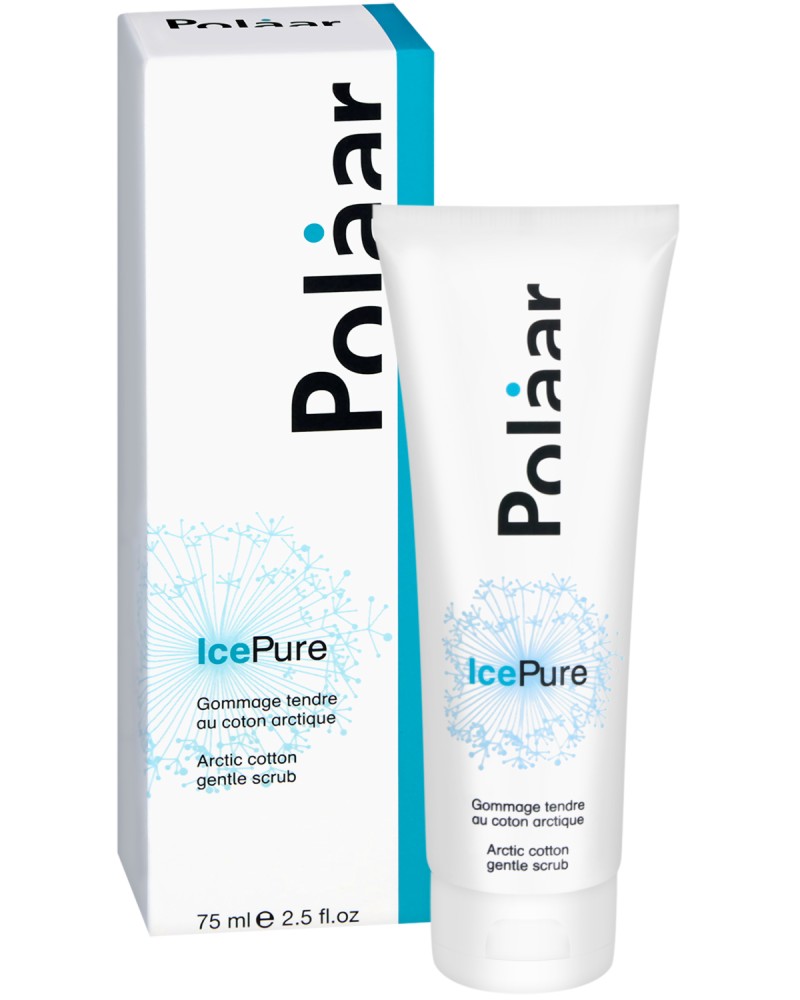 Polaar Ice Pure Scrub - Скраб за лице с арктически памук от серията Ice Pure - продукт