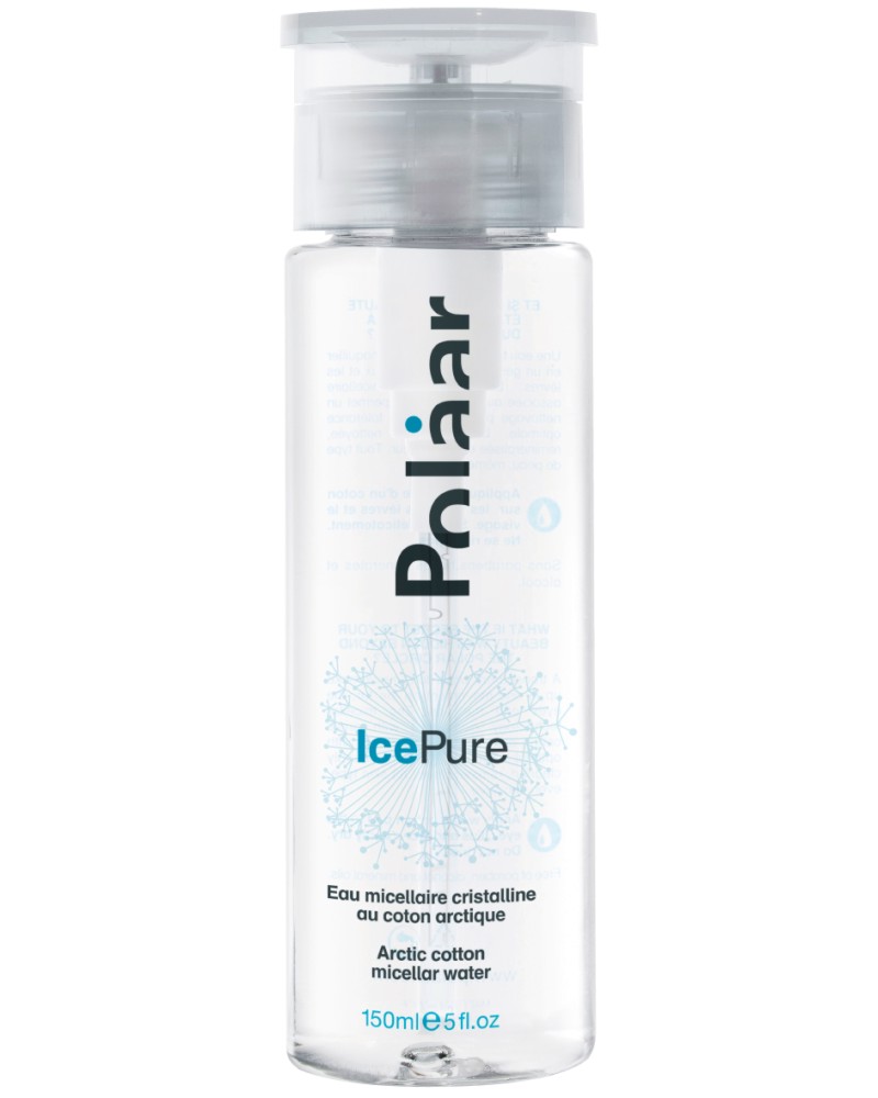 Polaar Ice Pure Arctic Cotton Micellar Water -        "Ice Pure" - 