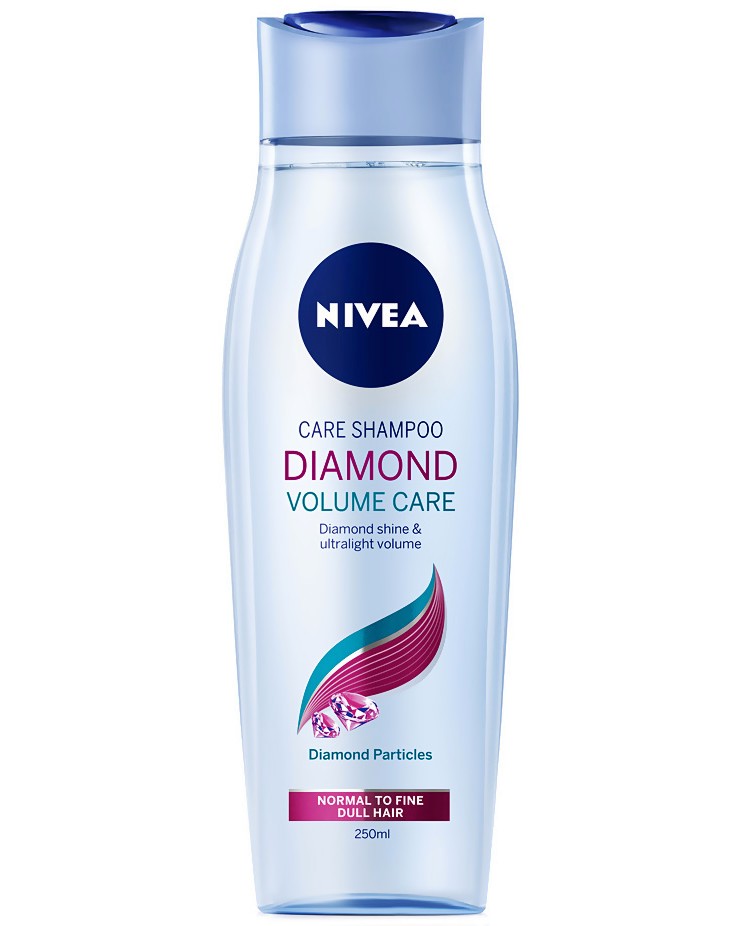 Nivea Diamond Volume Shampoo -          "Diamond Volume" - 