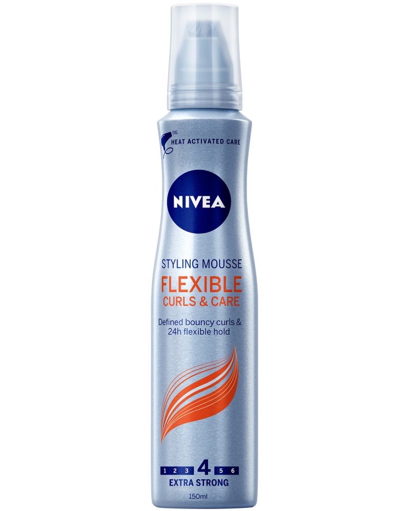 Nivea Flexible Curls & Care Styling Mousse -         - 