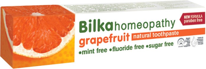 Bilka Homeopathy Grapefruit Natural Toothpaste -          Homeopathy -   