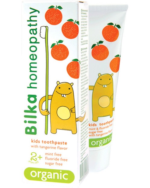 Bilka Homeophathy Kids Toothpaste Tangerine -          Homeopathy -   
