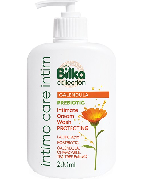 Bilka Protecting Intimate Cream Wash - ������� ������� ����-����� � �������� �� ����� �� ������� Intimo Care - �����