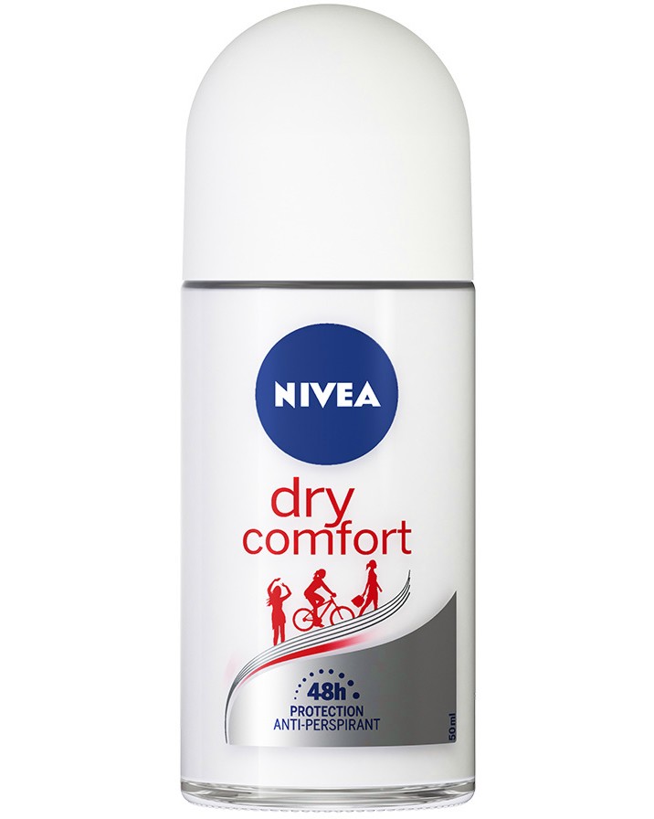 Nivea Dry Comfort Anti-Perspirant Roll-On -      - 