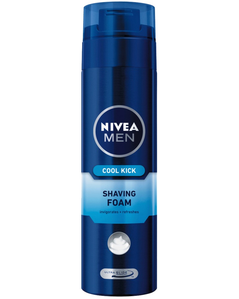 Nivea Men Cool Kick Shaving Foam - ���������� ���� �� �������� �� ������� "Cool Kick" - ����