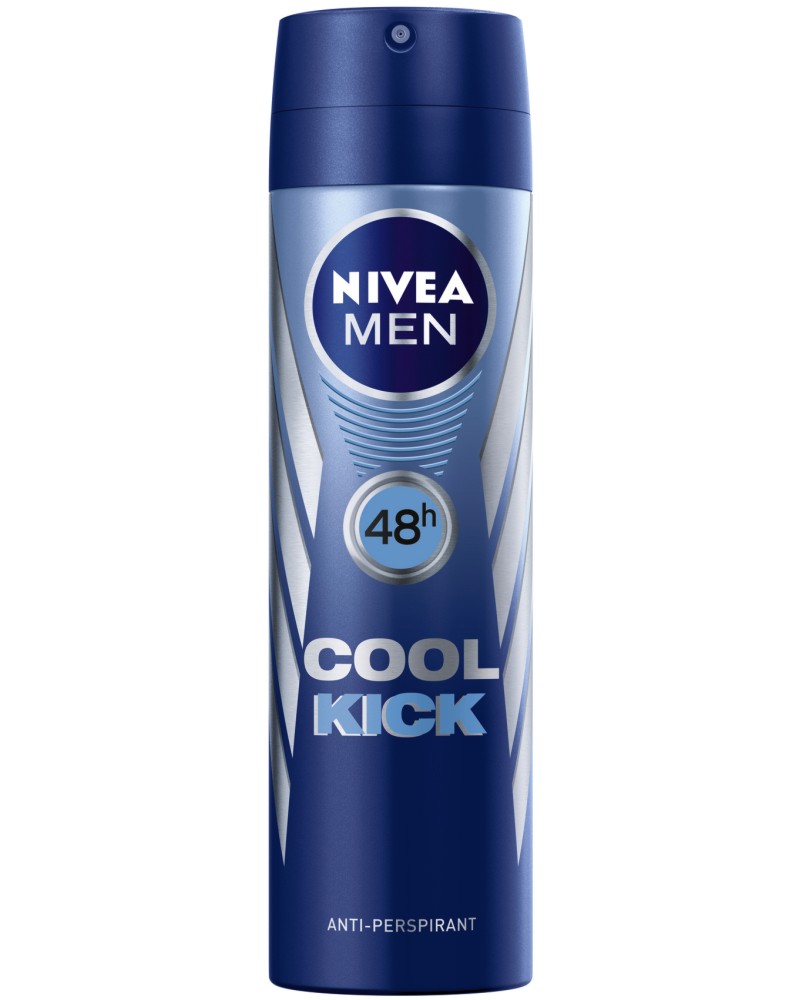 Nivea Men Cool Kick Anti-Perspirant - Дезодорант за мъже против изпотяване от серията Cool Kick - дезодорант