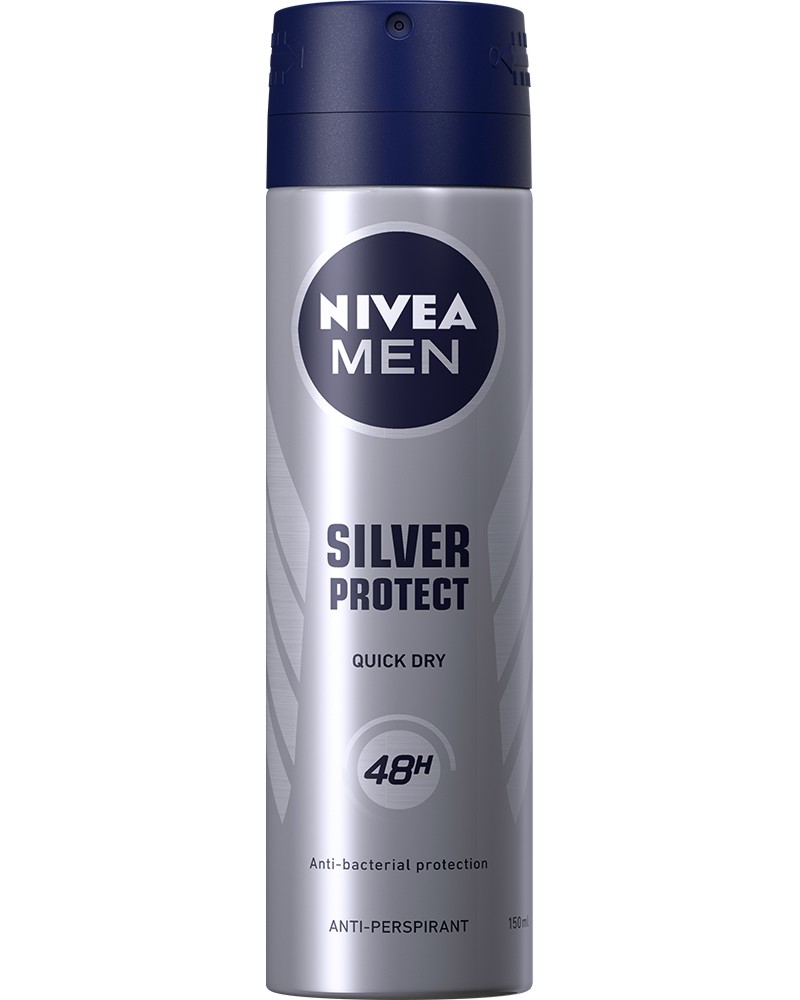 Nivea Men Silver Protect Quick Dry Anti-Perspirant -        Silver Protect - 